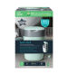 Cos pentru scutece Tommee Tippee Sangenic Twist and Click Reciclabil, Verde/Gri